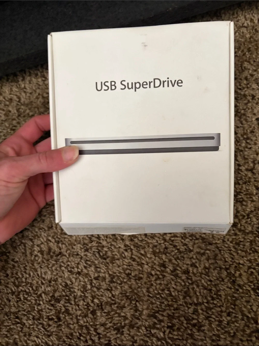 Apple USB SuperDrive External Optical Drive - Compatible USB CD/DVD